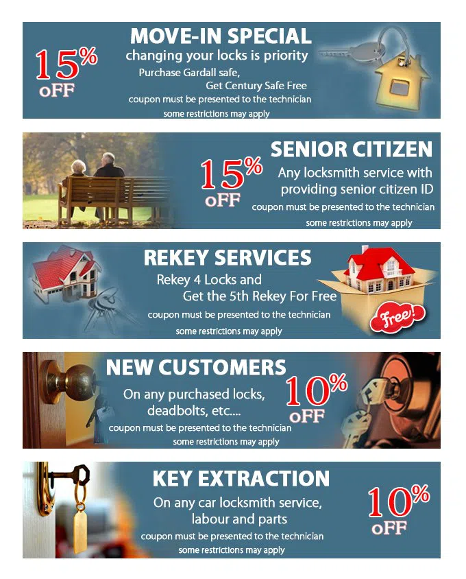 Safe Key Shop San Antonio, TX 210-780-7328 - coupon21-set-five